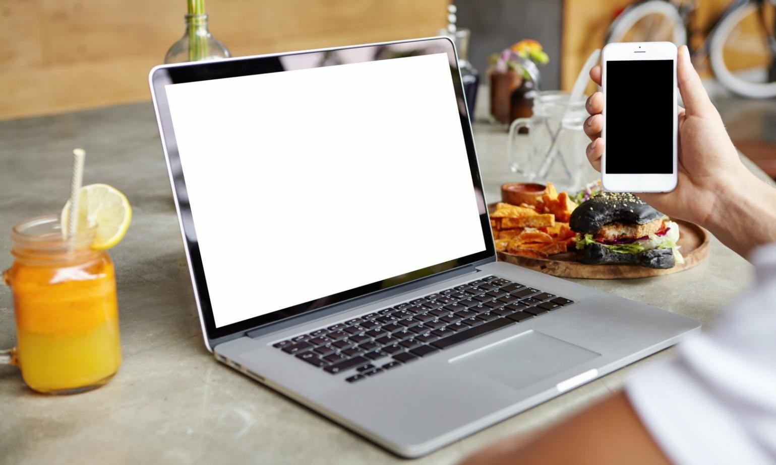 Mobile SEO optimization strategy workspace